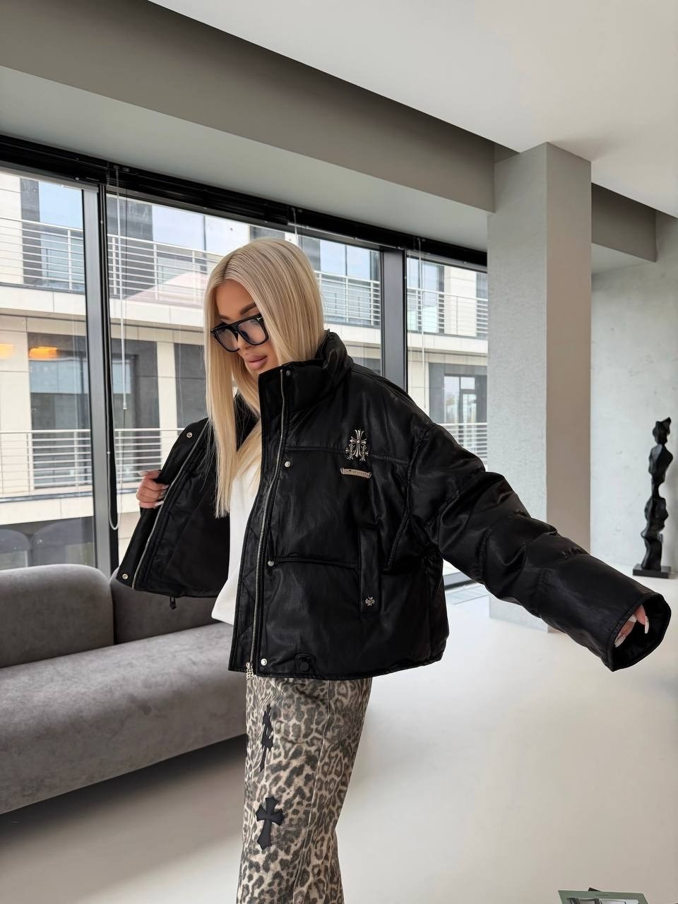 куртка короткая,куртка женская,куртка из экокожи,стильная куртка,куртка женская из экокожи