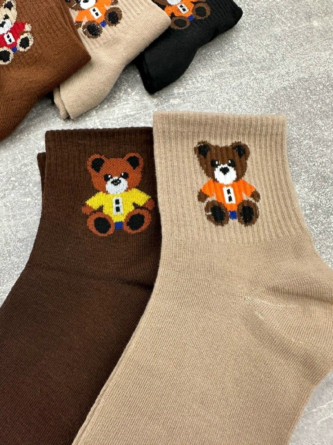 комплект носки женские,носки женское,носки женские 10 пар,носки коричневый,носки для женщин