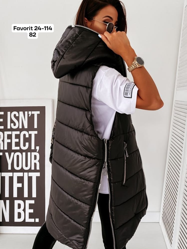 жилетка женская,жилетка из плащевки женская,жилетка дутая женская длинная,жилет женский,жилетка безрукавка