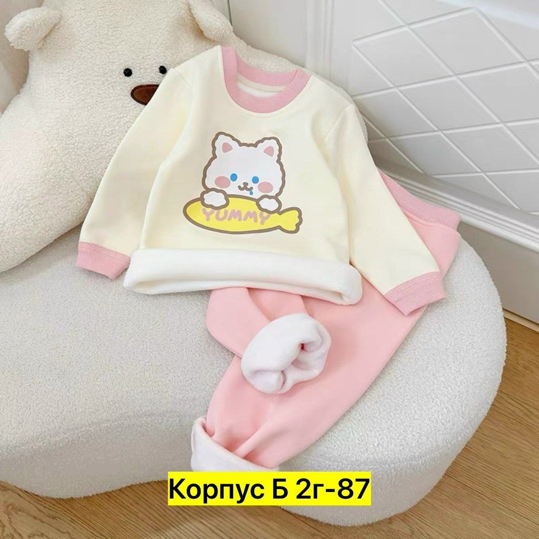 комплект пижама,пижама для девочек,пижама для малыша,теплая пижама,комплект одежды девочке