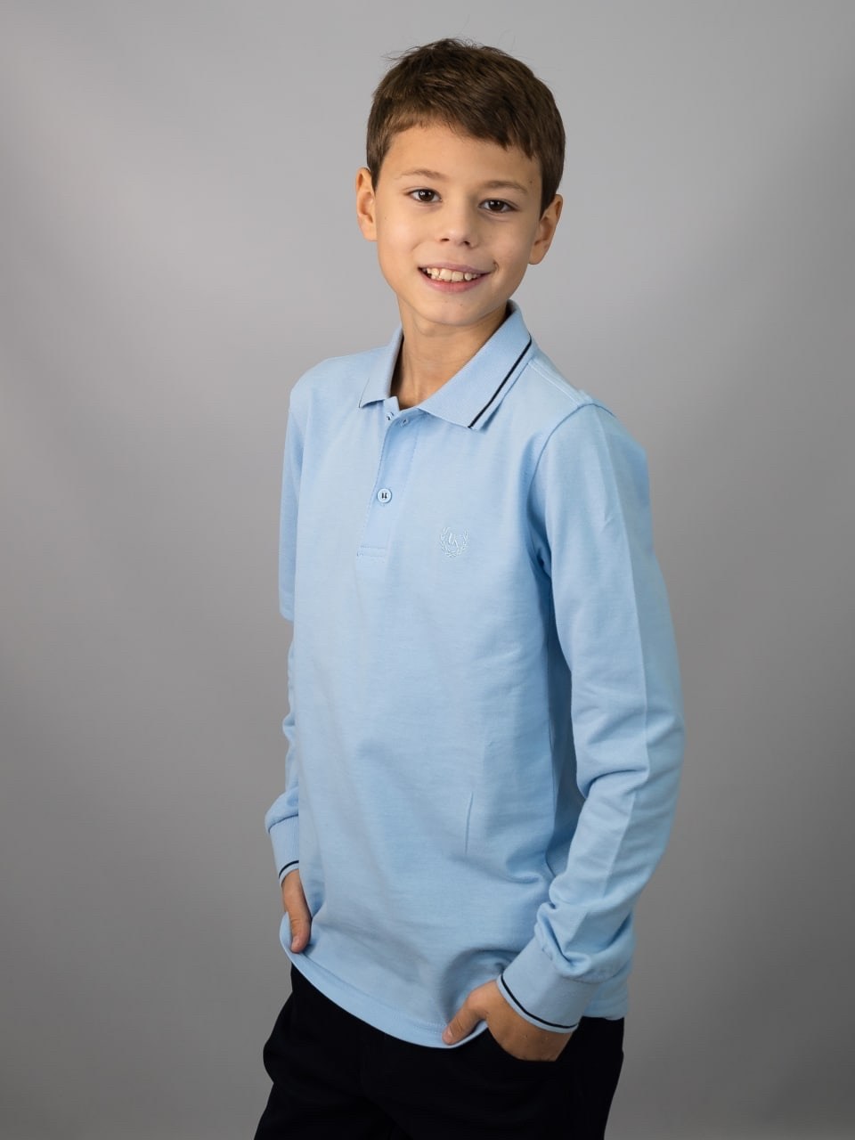 джемпер школьный,поло для мальчика,белая рубашка поло,поло с длинным рукавом для мальчика,одежда для школьников