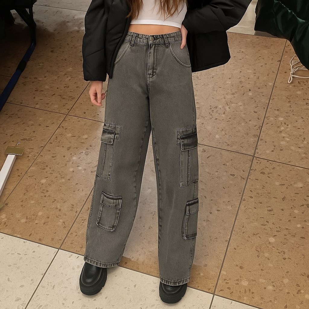 джинсы карго женские,джинсы карго,женские джинсы,джинсы широкие карго,широкие джинсы