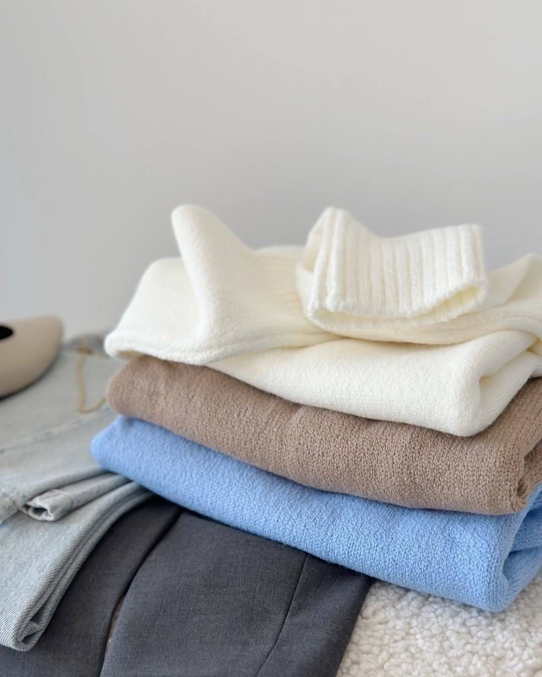 свитер с высоким воротом,оверсайз свитер,свитер кашемир,свободный свитер,свитер с воротником