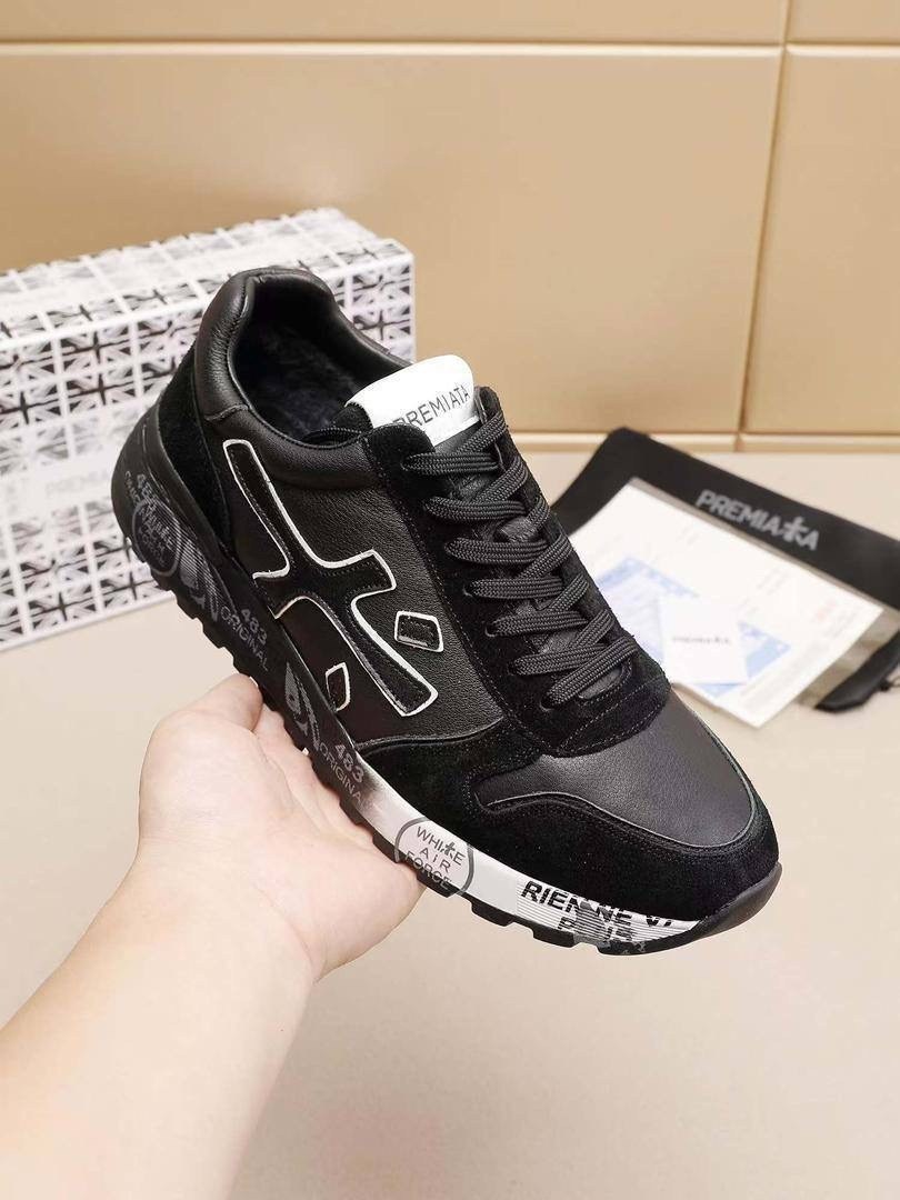 кроссовки мужские premiata,кроссовки premiata,комбинированные кроссовки premiata,,кроссовки premiata mick