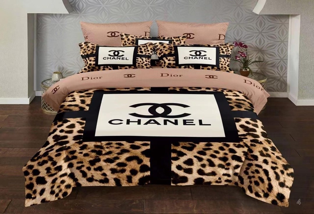 постельное белье шанель,комплект постельного белье евро,постельное белье евро брендовое,комплект постельного белья,постельного белье евро