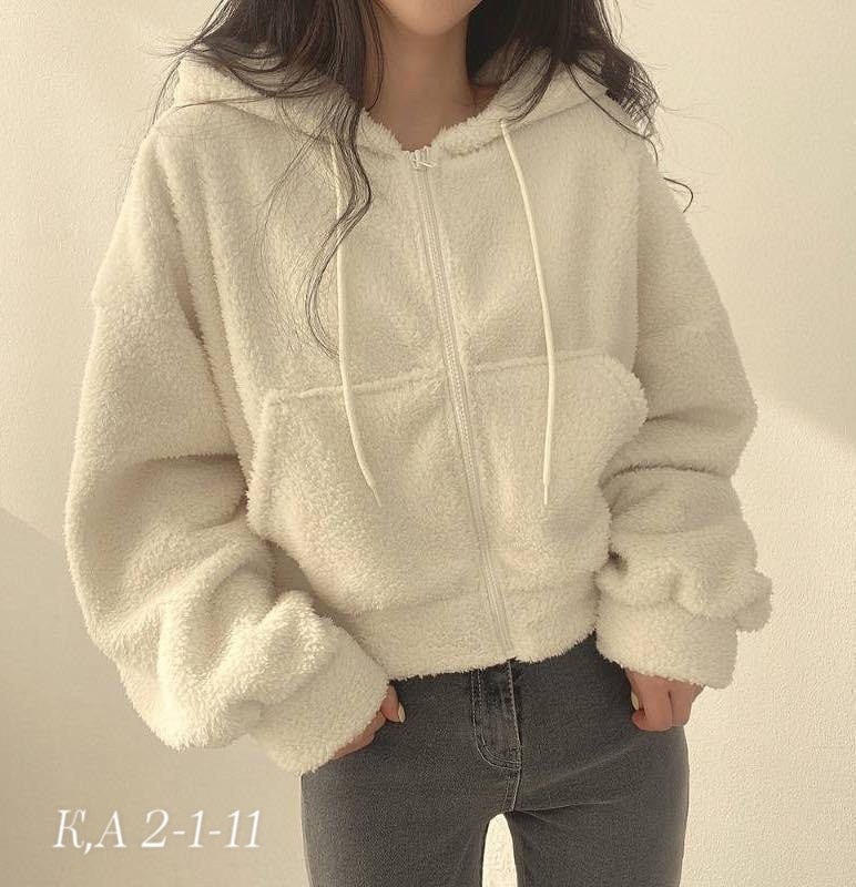 короткая куртка,куртка из искусственного меха женская,куртка из искусственного меха,теплая куртка,плюшевая куртка