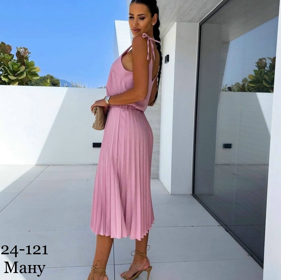 летние костюмы,платье сарафан,платье женская,плиссированное платье,костюм женский летний с юбкой плиссе