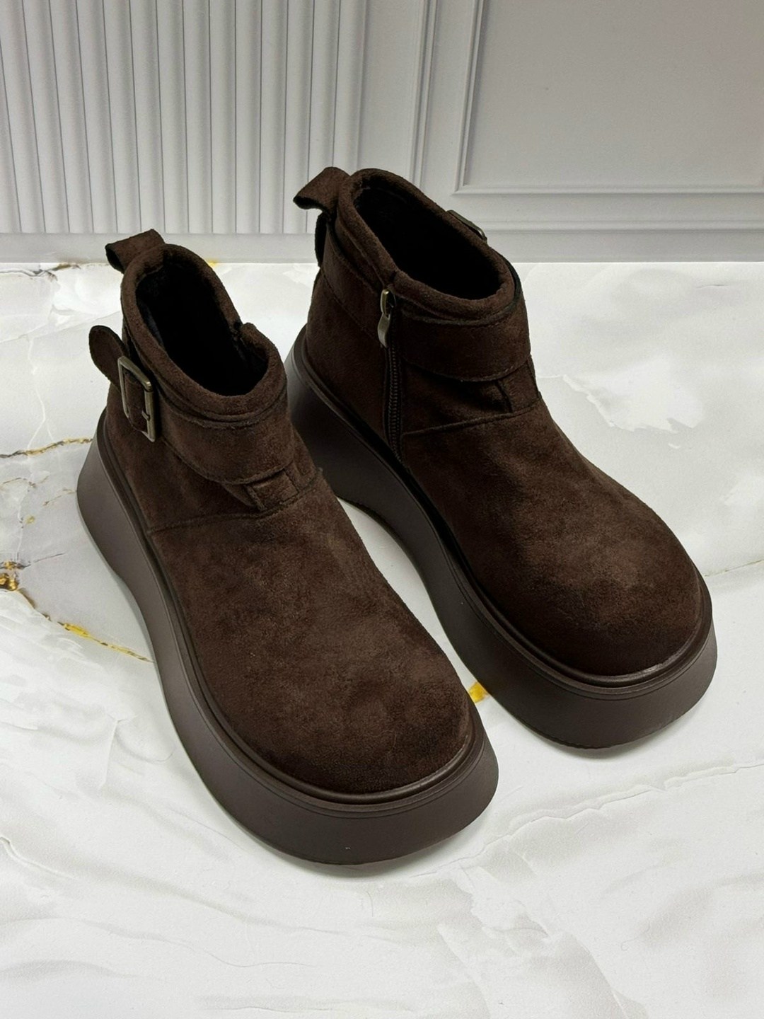 ,ботильоны женские на платформе,ботильоны на платформе замшевые, женская,ботильоны на платформе