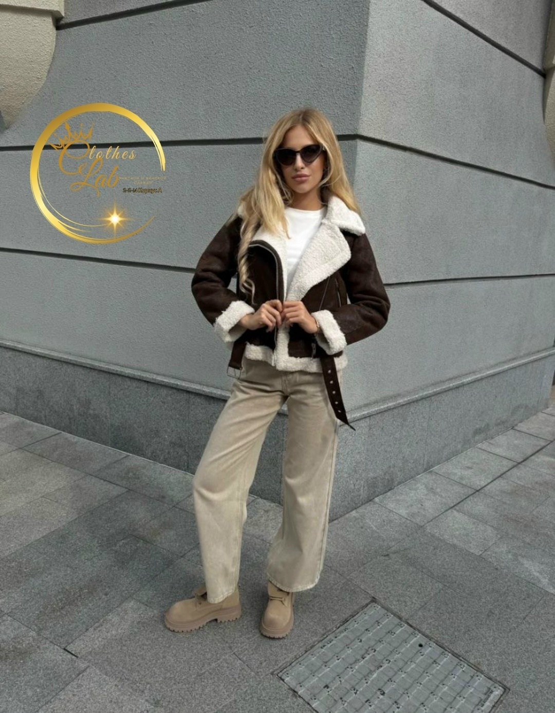 дубленка женская авиатор,дубленка женская,стильная дубленка,дубленка эко,дубленка авиатор