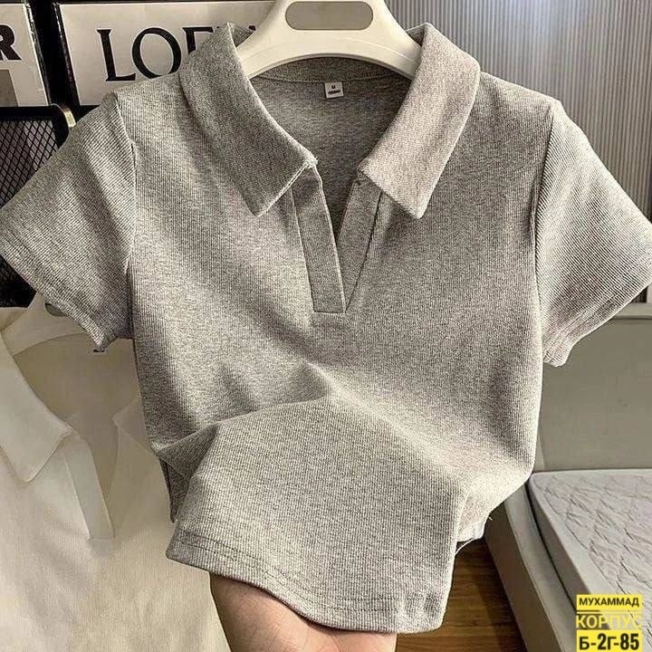 женская кофта,майка с воротником,женская футболка с отложным воротником,одежда женская,кофточка