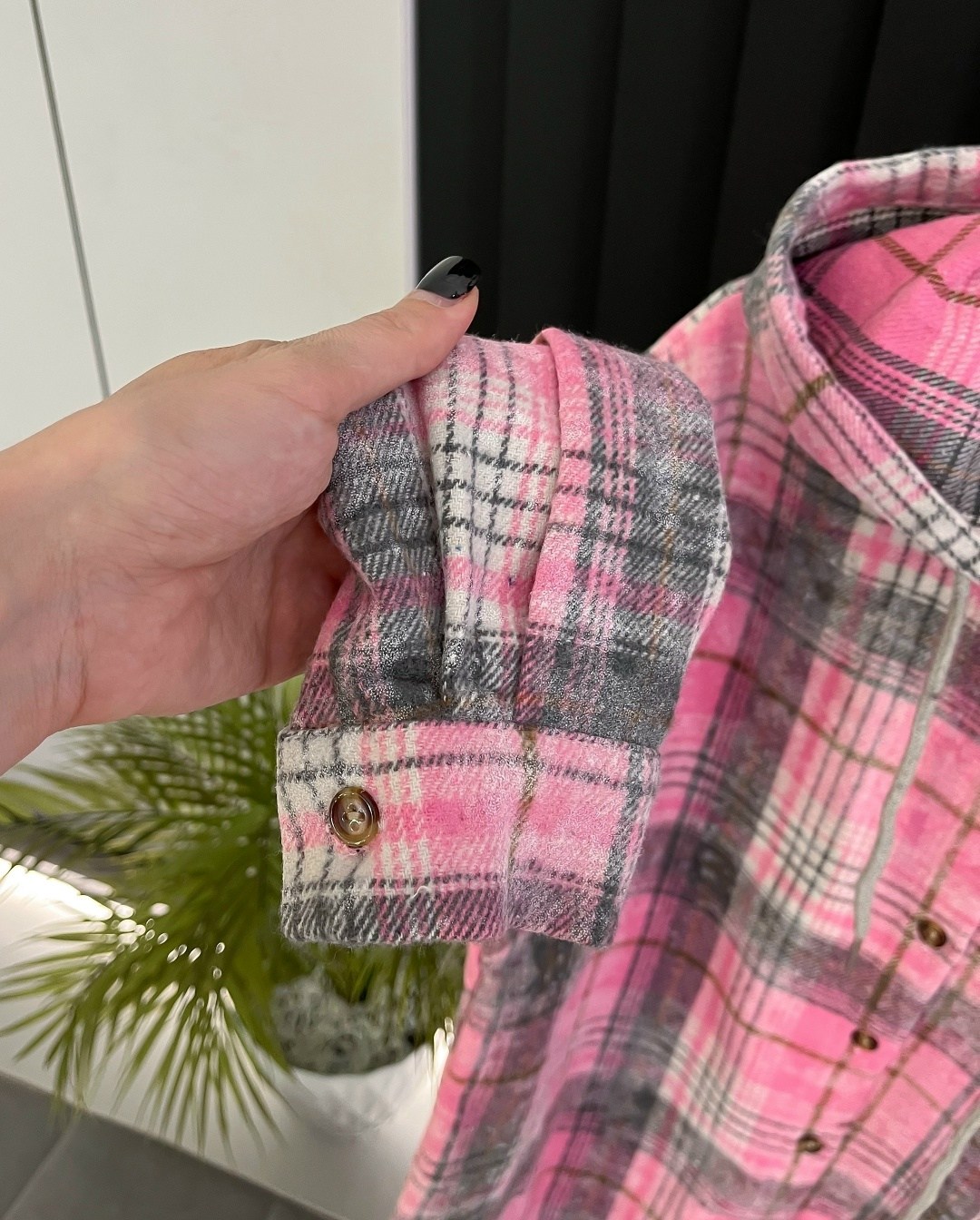 рубашка в клетку,рубашка в клетку женская,теплая рубашка оверсайз в клетку с капюшоном,рубашка с капюшоном,рубашка оверсайз в клетку с капюшоном