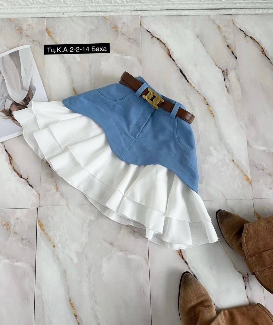 юбка с оборками,юбка,женская юбка,юбка короткая с воланами,юбка мини