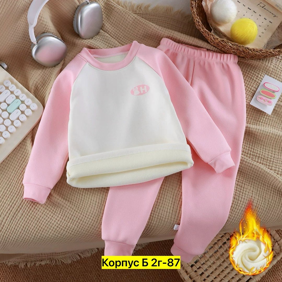 комплект пижама,пижама для девочек,пижама для малыша,теплая пижама,комплект одежды девочке