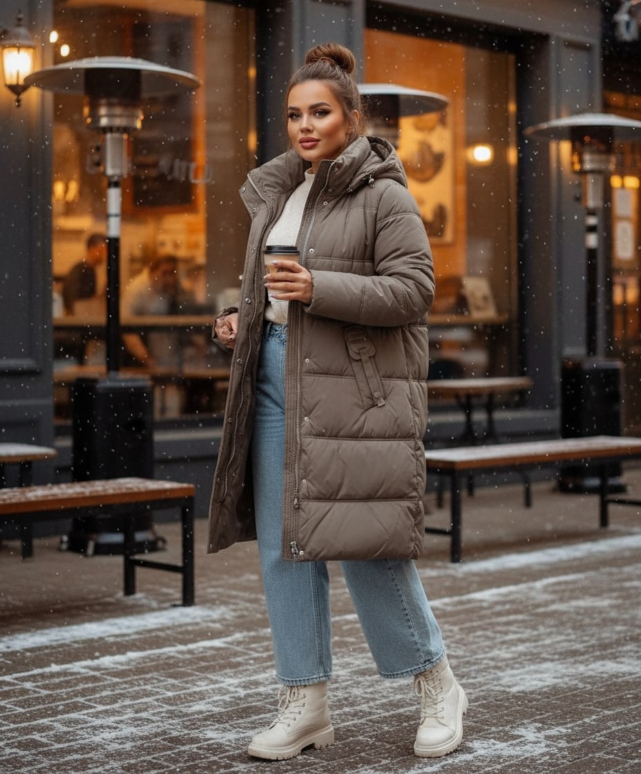 женские пуховики,пуховик зимний длинный с капюшон,куртка зимняя женская удлиненная,женская зимняя куртка,демисезонный пуховик