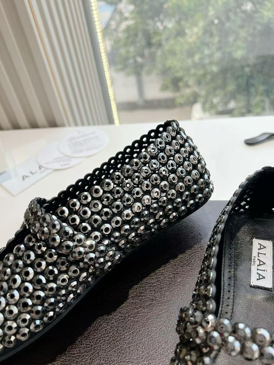 балетки alaia,, женская, лето 2025,женские балетки