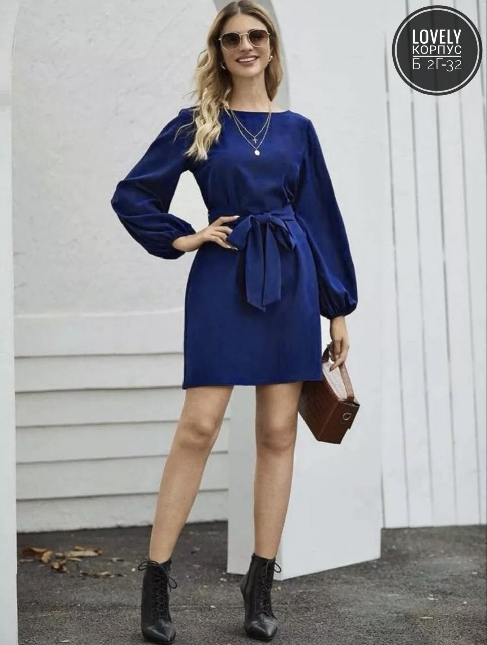 платье с поясом,элегантные платья,платье фонарик,женское платье с поясом,женское платье с длинными рукавами