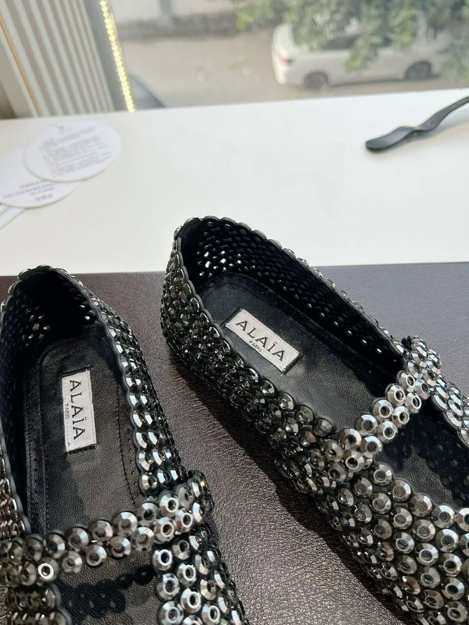 балетки alaia,, женская, лето 2025,женские балетки