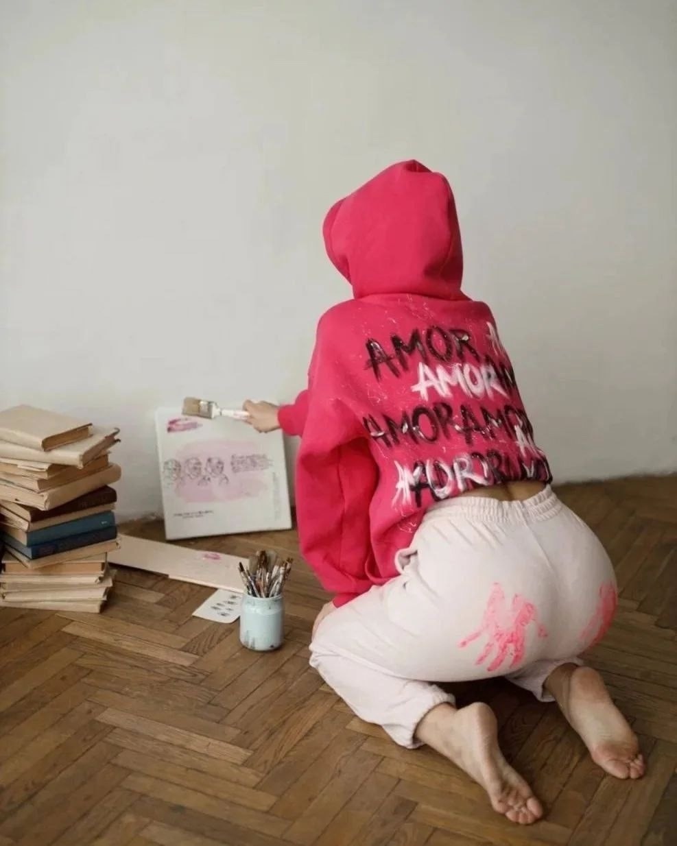 худи оверсайз с капюшоном,толстовка амор,толстовка в стиле,толстовки женская,модная толстовка