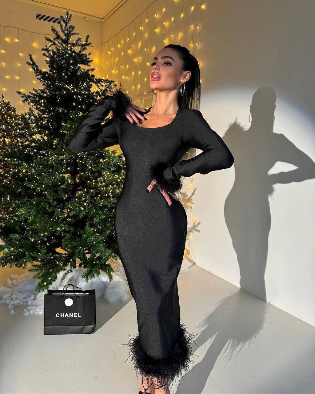 платье идеальное,платье женское модное,элегантное платье,платье с перьями,стильные платья