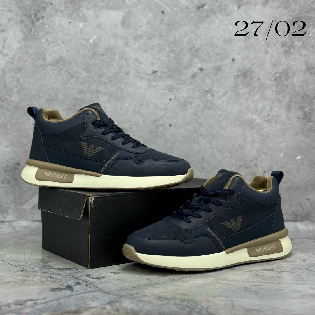кроссовки мужские armani,,мужские кроссовки,кроссовки брендовые,зимние мужские кроссовки