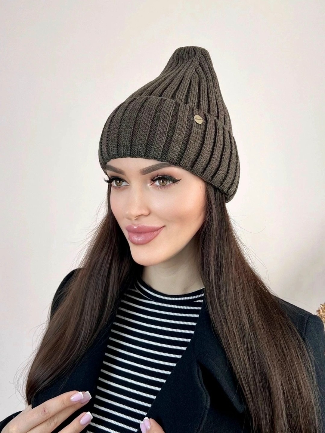 шапка женская,шапка женская бини,женская вязаная шапка,шапка женская вязаная бини демисезонная,шапка для женщин
