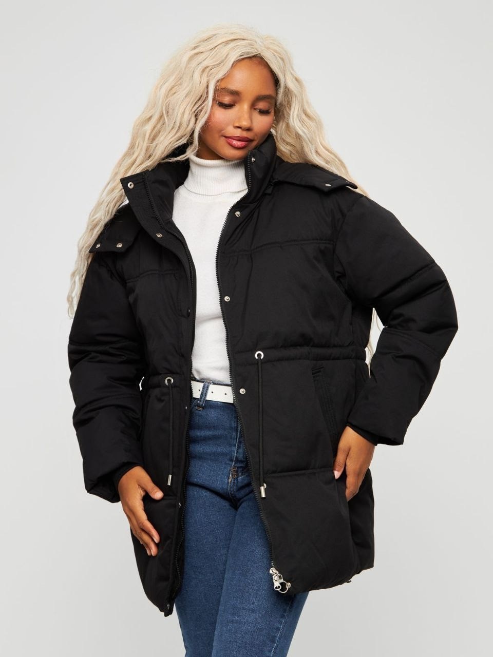 зимние куртки женские,куртка женская,пуховики оверсайз,куртка оверсайз,пуховик черный