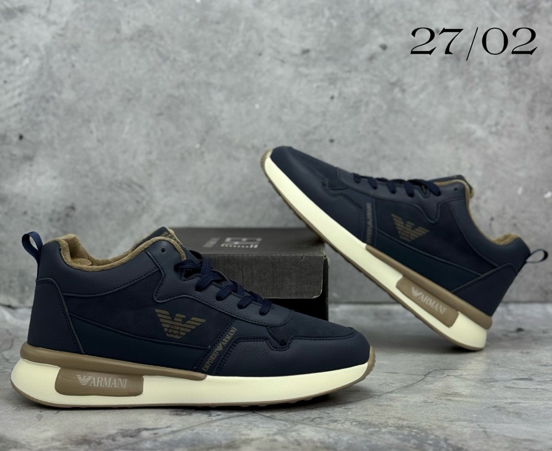 кроссовки мужские armani,,мужские кроссовки,кроссовки брендовые,зимние мужские кроссовки