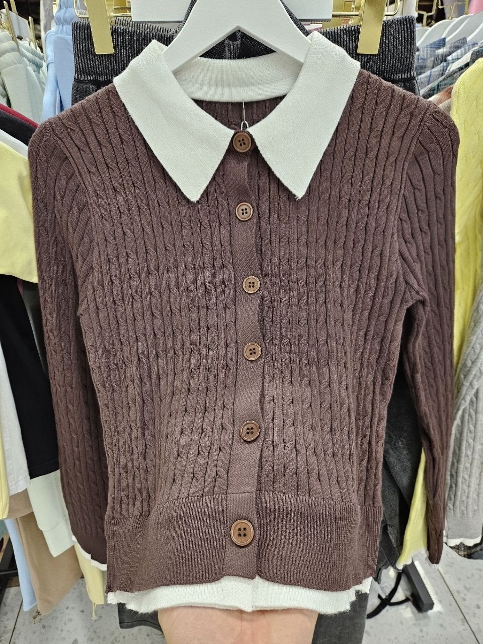 кофта с воротником,кардиган с воротником,женская кофта,свитер с воротником,кардиган женский