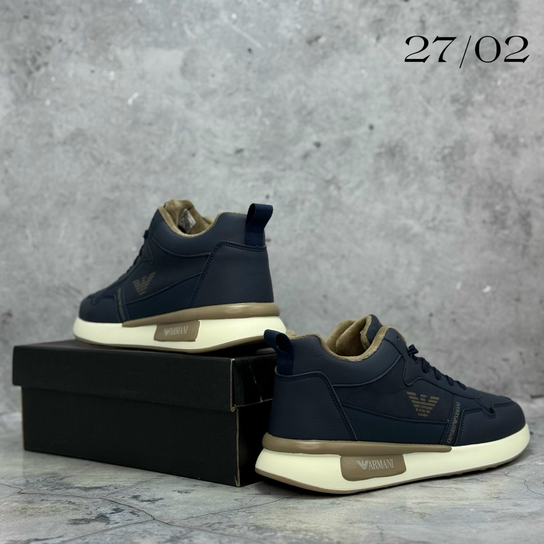 кроссовки мужские armani,,мужские кроссовки,кроссовки брендовые,зимние мужские кроссовки