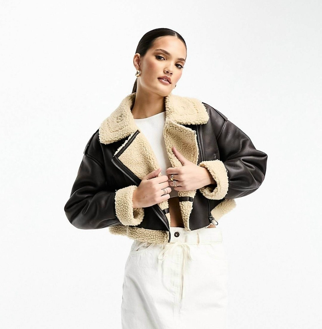 дубленка авиатор,дубленка укороченная,дубленка авиатор женская,стильная дубленка,дубленка укороченная женская