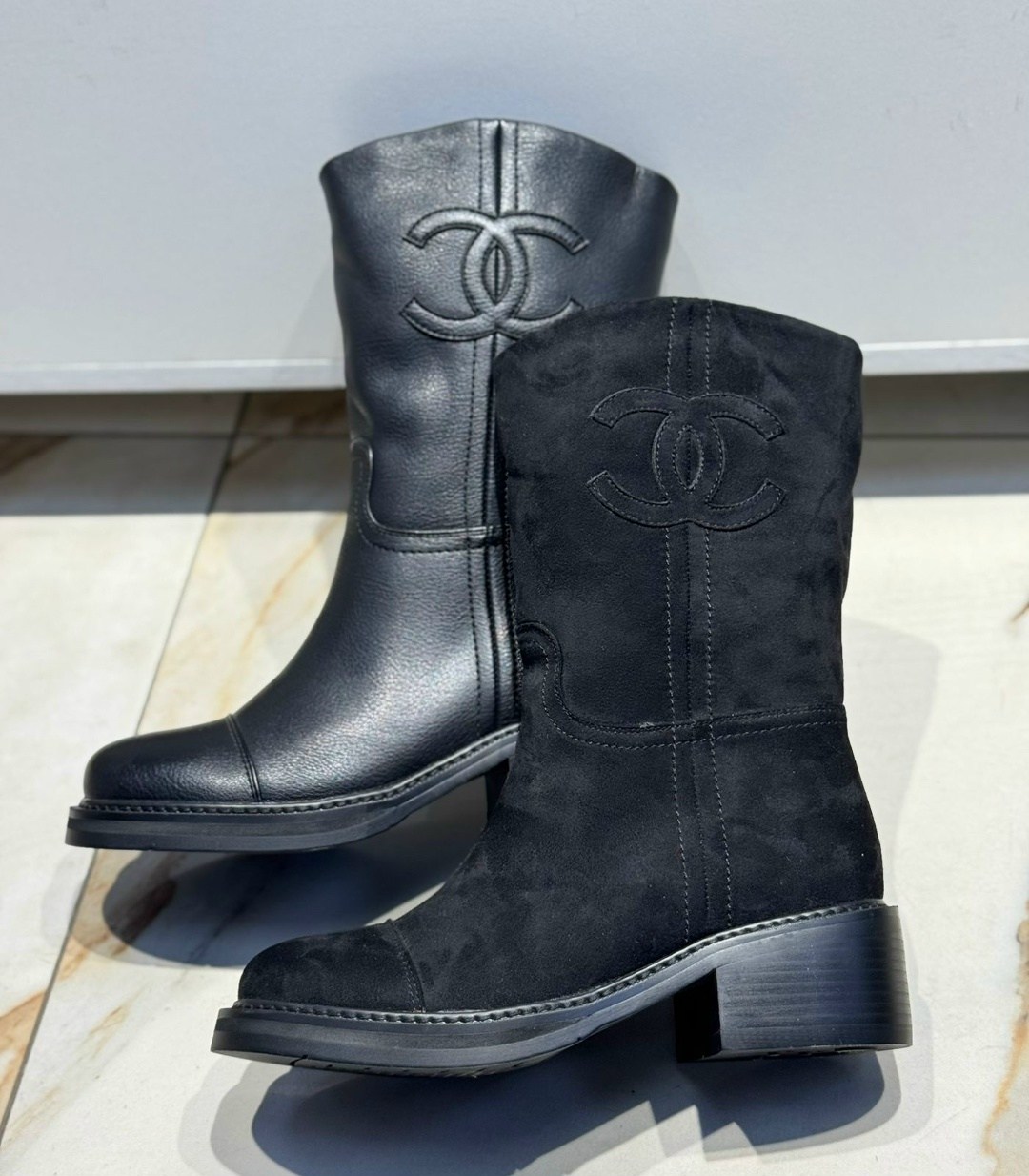 сапоги chanel,,ботинки chanel,полусапоги,женская