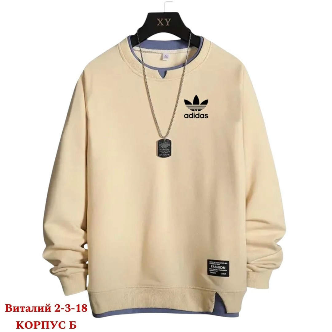 свитшот мужская,базовая толстовка,повседневный свитшот,мужские толстовки the north face,бежевый свитшот