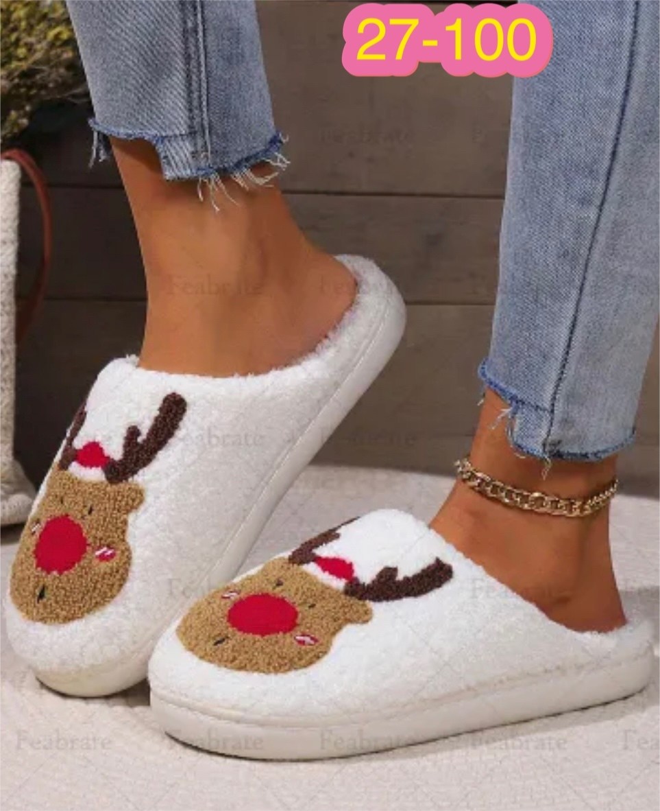 домашние тапочки,теплые домашние тапочки,тапочки зимние,тапочки женские,тапочки новогодние