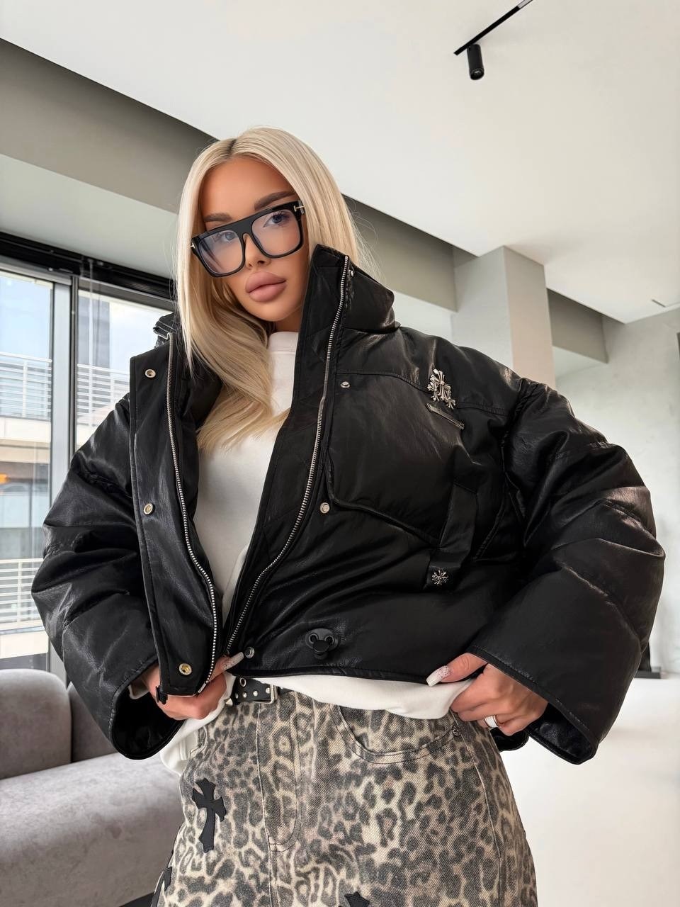 куртка короткая,куртка женская,куртка из экокожи,стильная куртка,куртка женская из экокожи