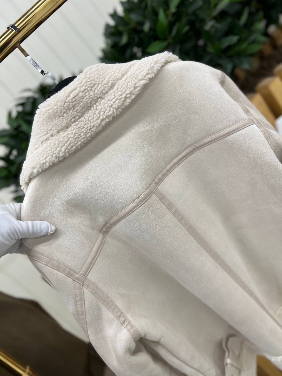 авиатор дубленка,дубленка зимняя,короткая дубленка,женская дублёнка,белая дубленка