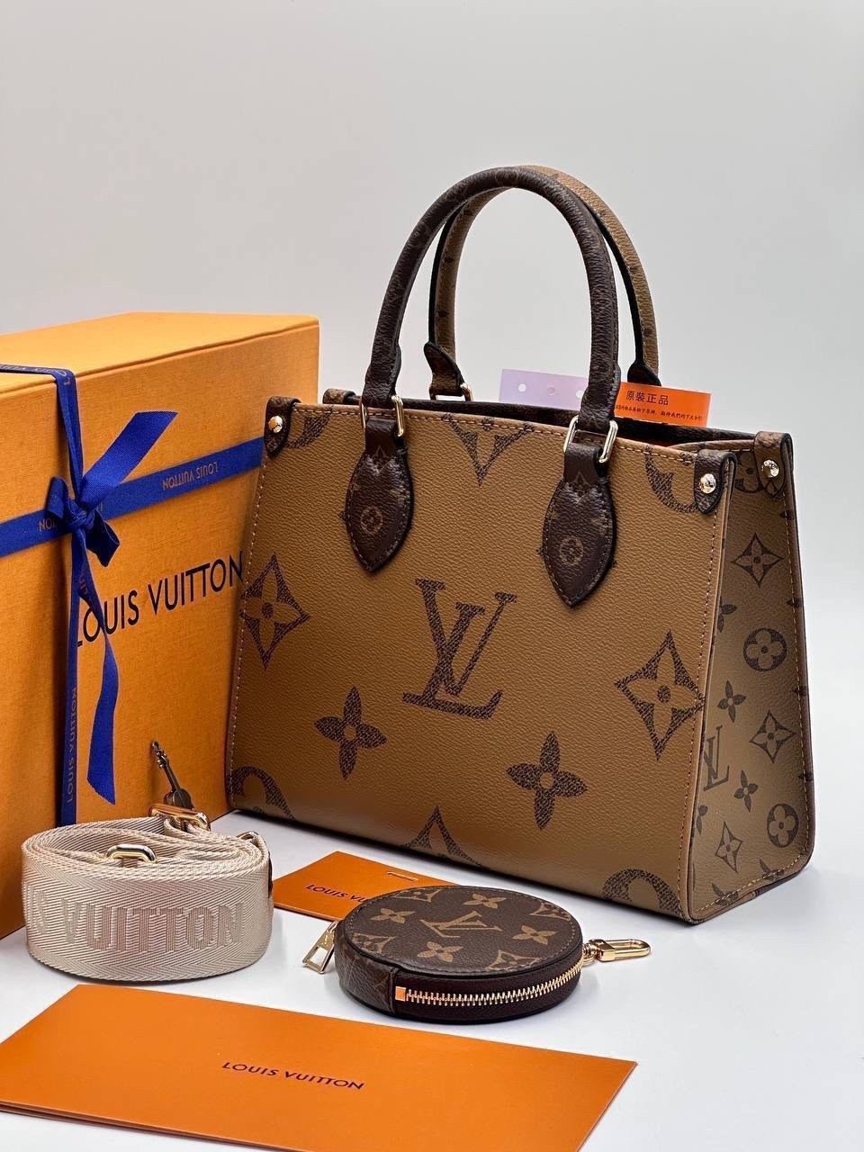 сумка на плечо louis vuitton,louis vuitton сумка,louis vuitton женская сумка,луи виттон сумка onthego,сумка