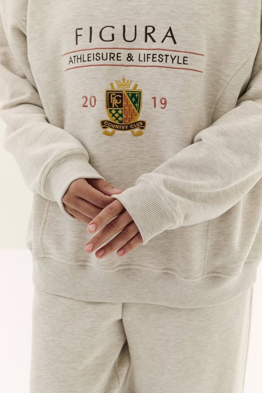 свитшот классический,повседневный свитшот,серый свитшот,бежевый свитшот,свитшот женская