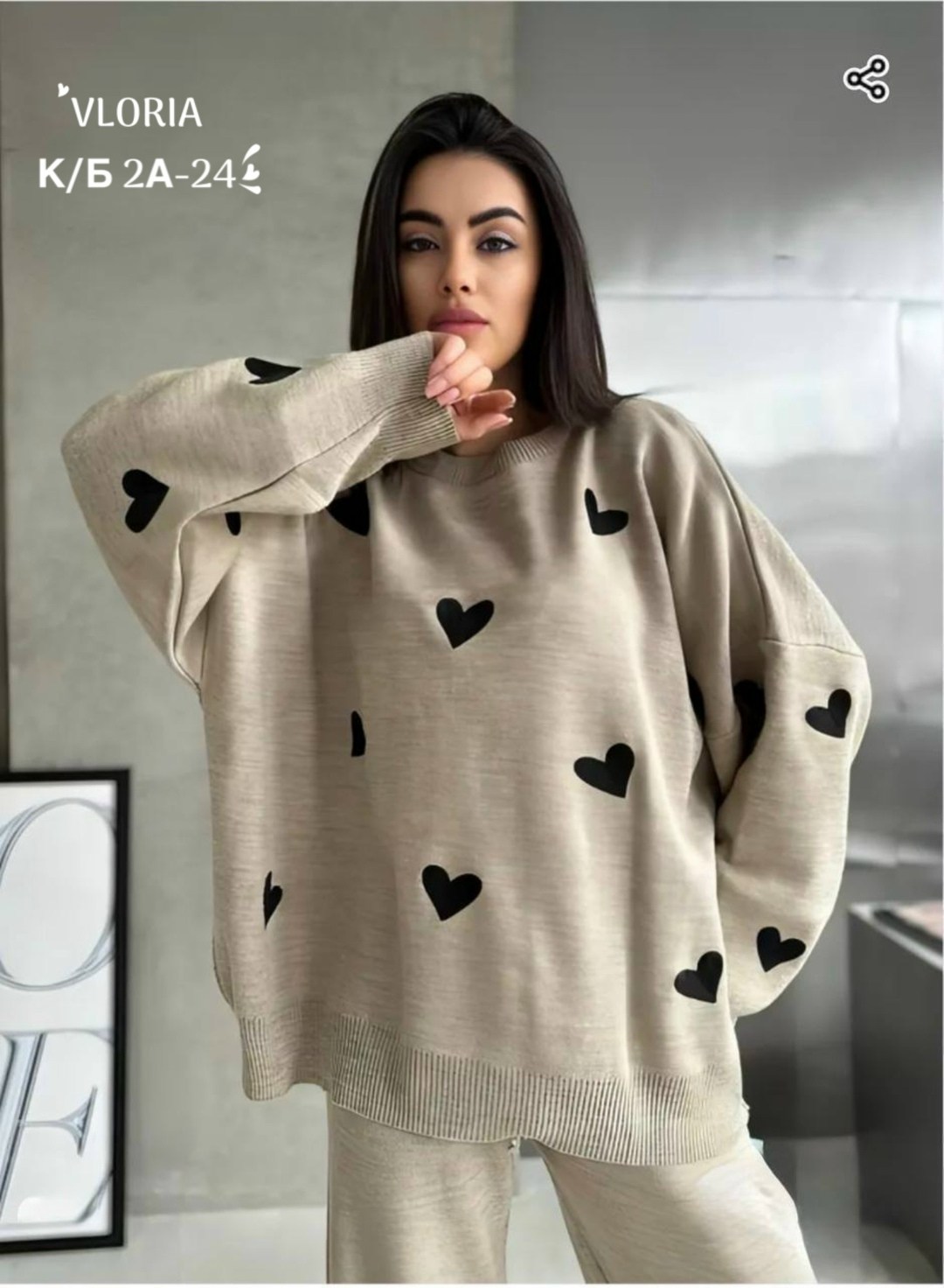 костюм двойка женская,костюм двойка кашемир,трикотажные костюмы,костюм с сердечком,женский вязаный костюм