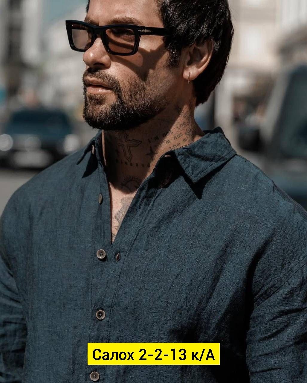 льняная рубашка мужская,мужской льняной костюм,мужская повседневная рубашка,мужская мода,