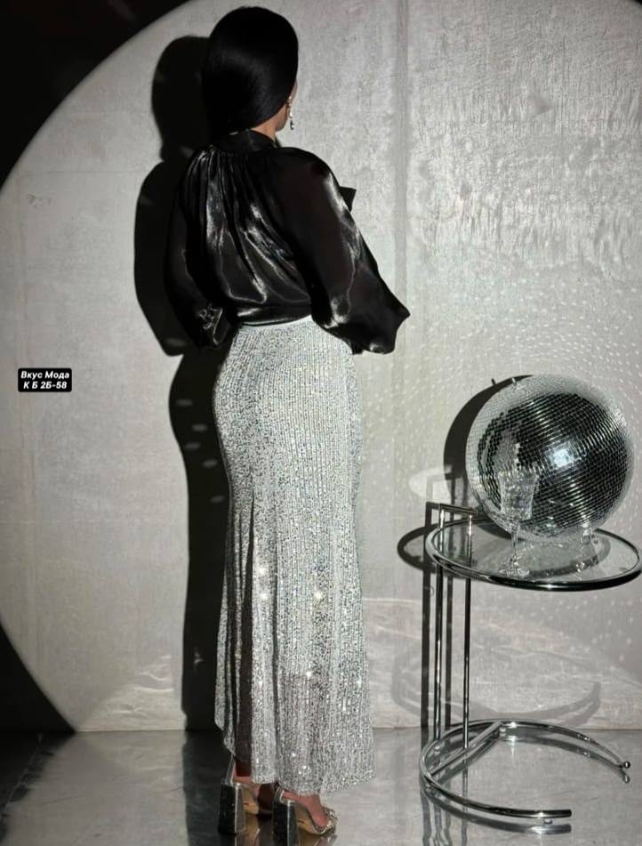 юбка с пайетками,юбка длинная с пайетками stilva,юбка с пайетками длинная,юбка с пайетками миди