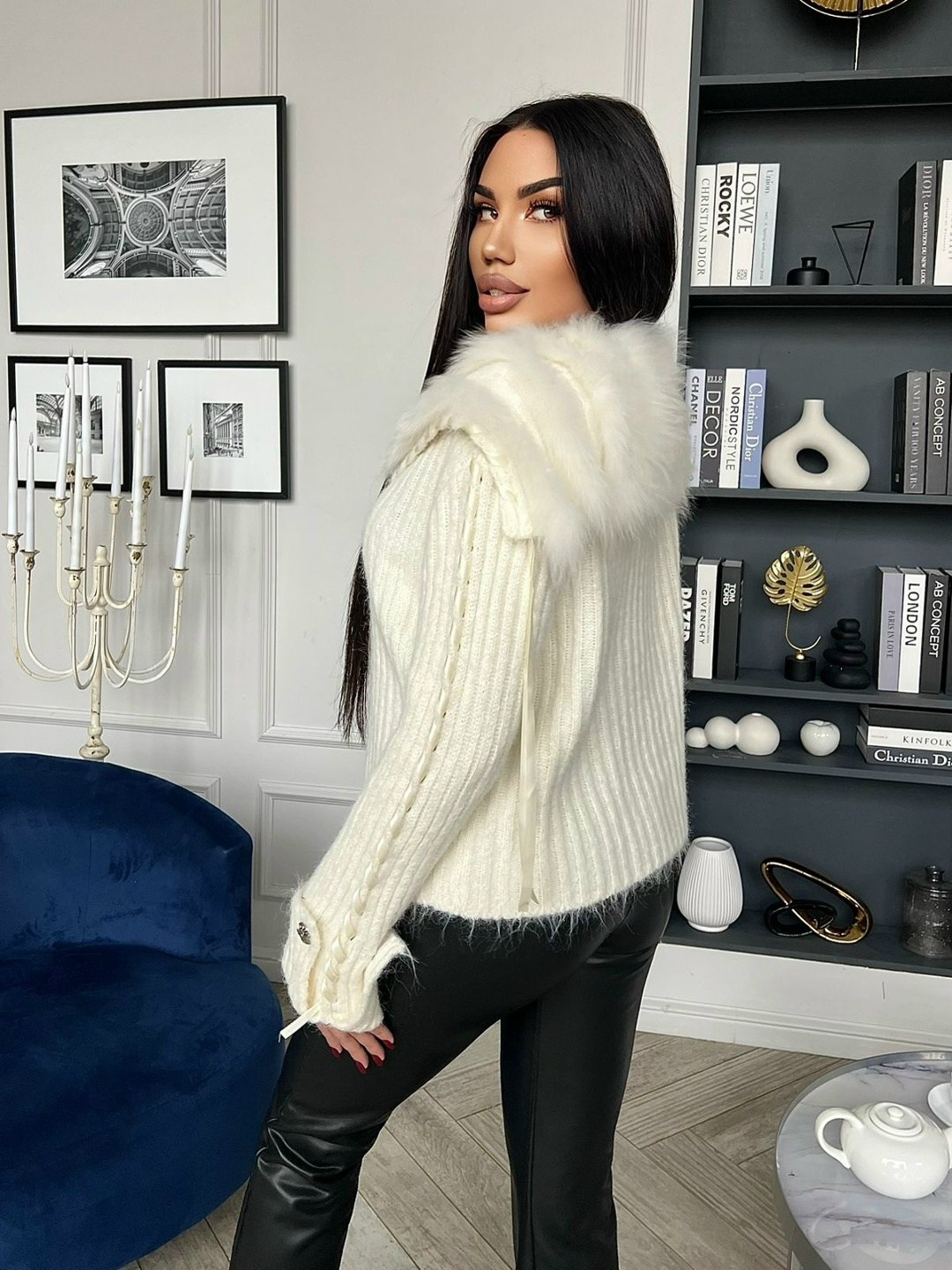 вязаные кардиганы,кожаные брюки,брюки из экокожи,кардиган