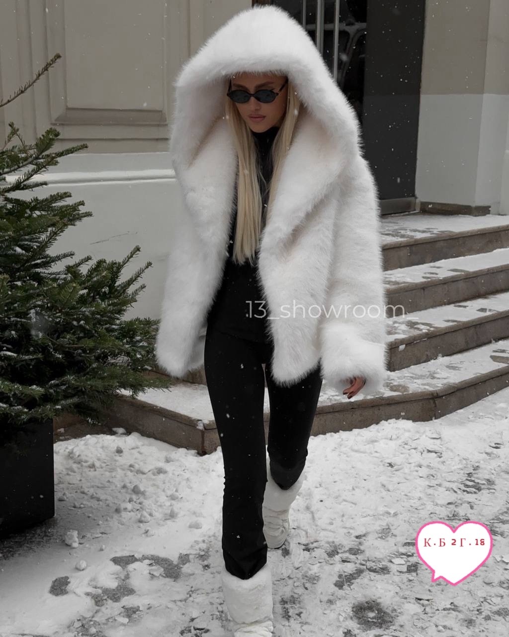 зимний стиль одежды,женская зимняя куртка,зимняя мода,меховая куртка,куртка с белым мехом