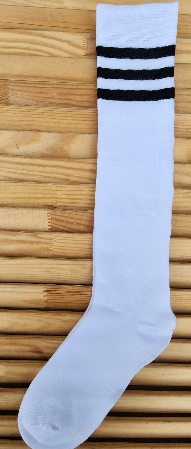 гольфы хлопок,гольфы детские,белые гольфы с красной полоской,комплект носков белый с полоской,женские гольфы