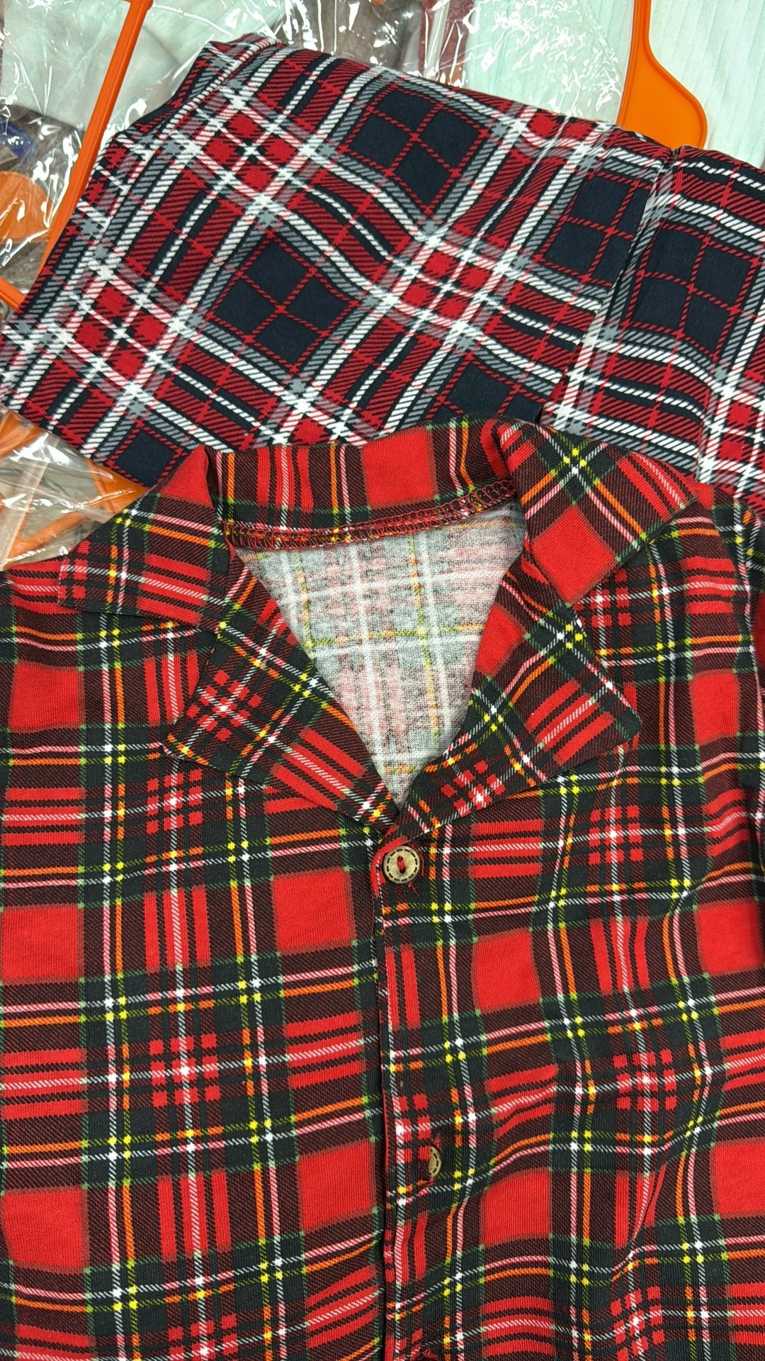 пижама в клетку,клетчатая пижама,комплект пижама,новогодние пижамы,красная пижама