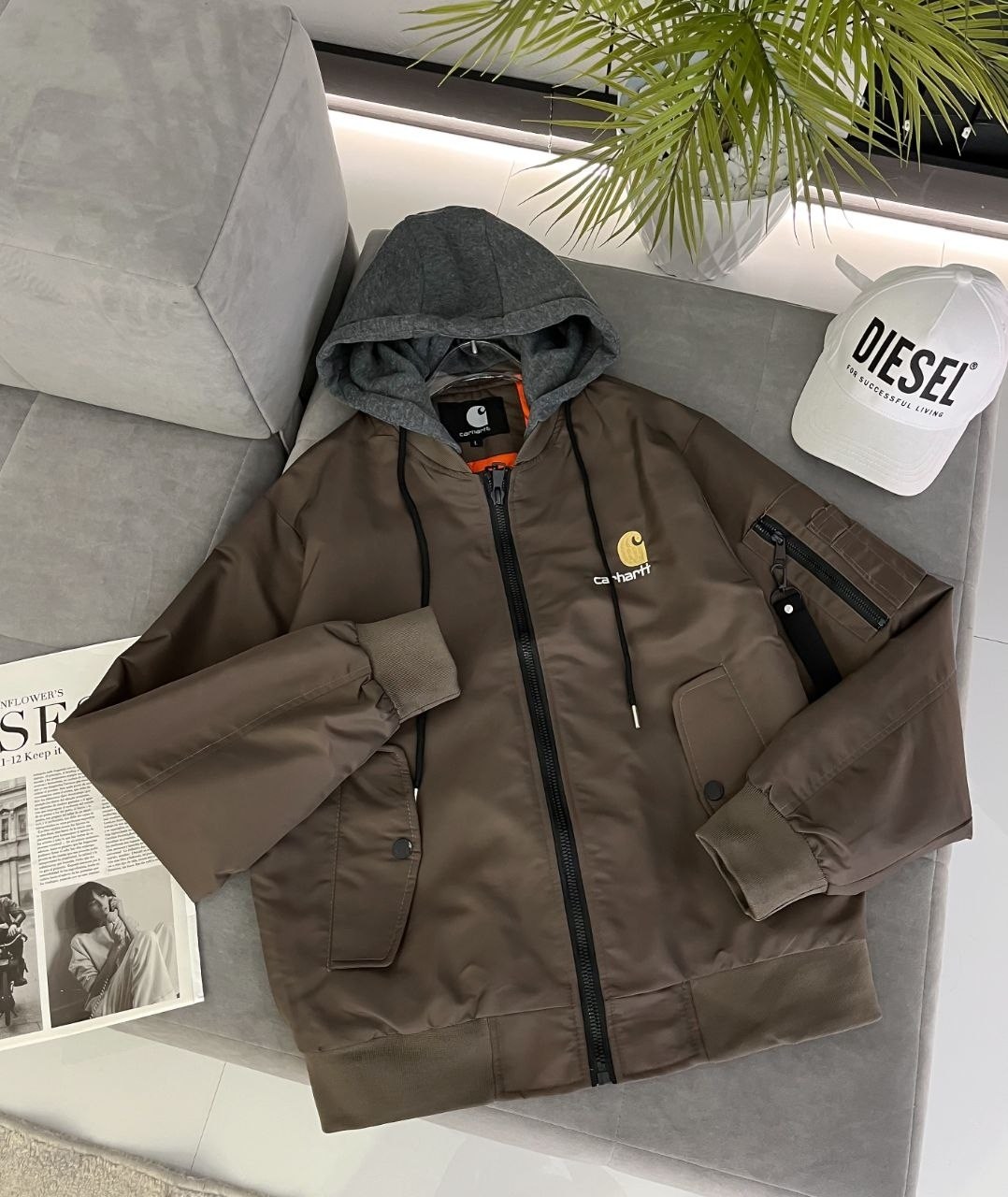 куртка carhartt,куртка мужская carhartt,куртка двухсторонняя carhartt,куртка повседневная,куртка демисезонная