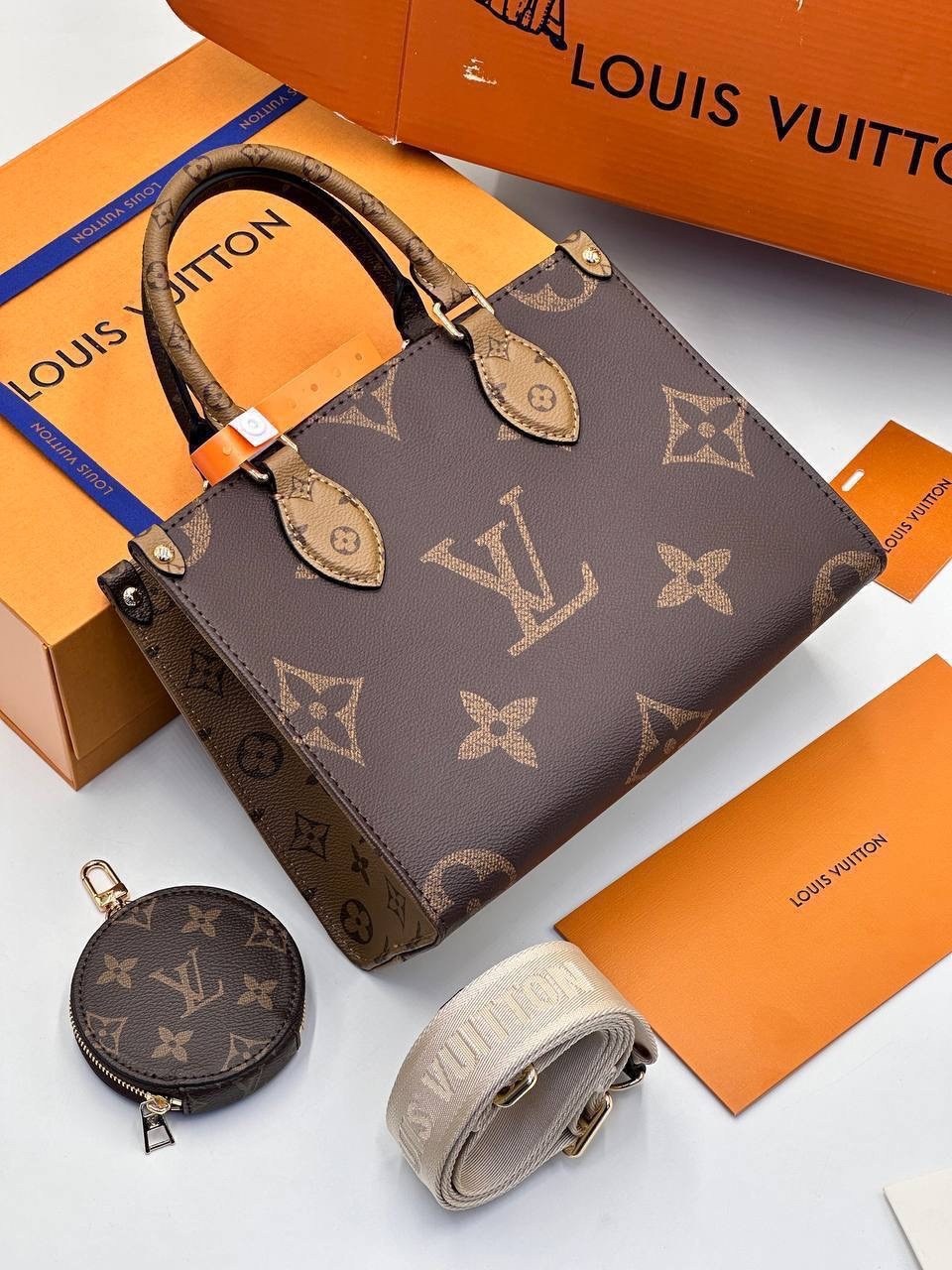сумка на плечо louis vuitton,louis vuitton сумка,louis vuitton женская сумка,луи виттон сумка onthego,сумка
