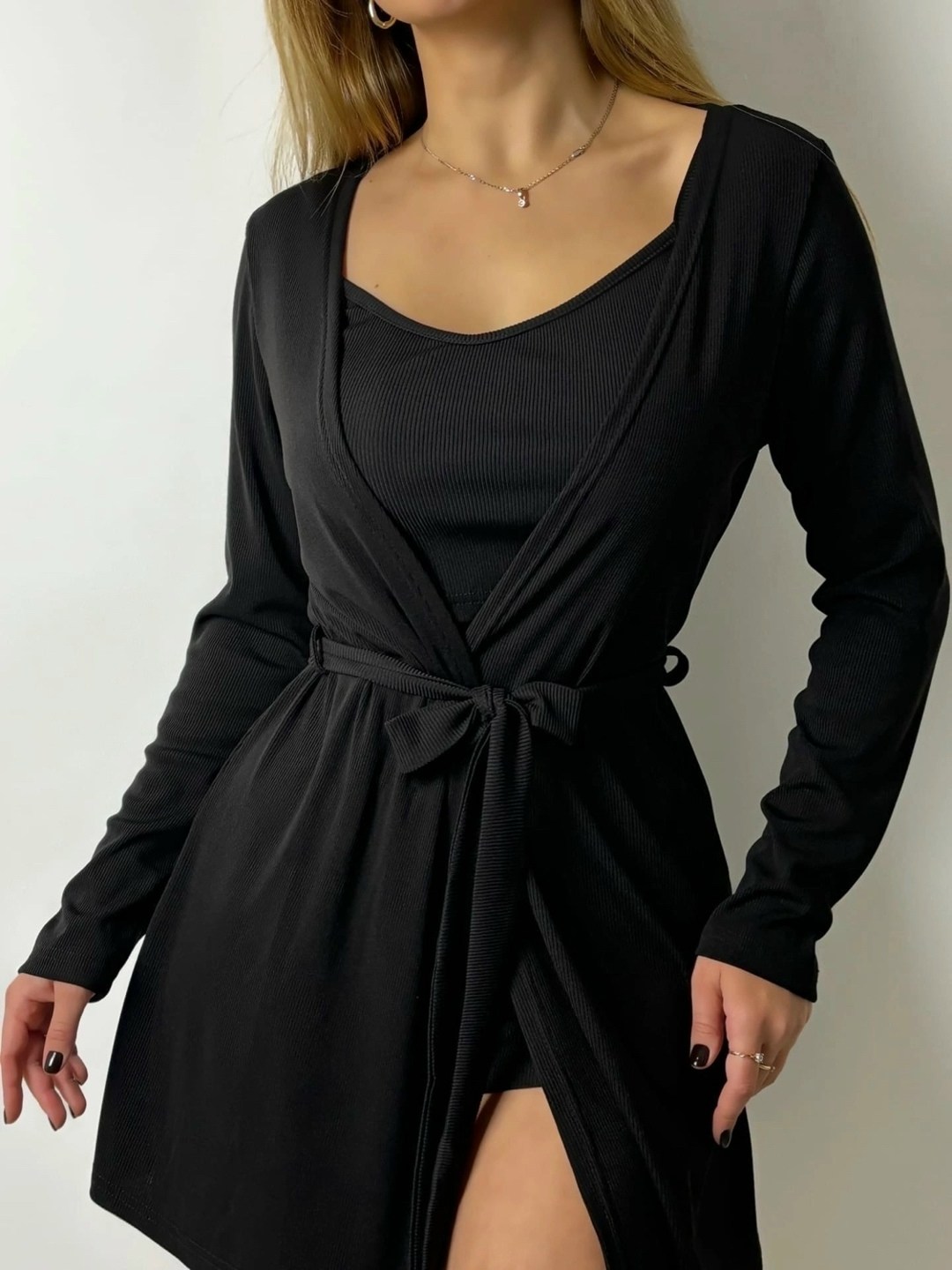 комплект женской пижамы,пижама женская,пижама черная,пижама лапша с шортами,пижама женская тройка