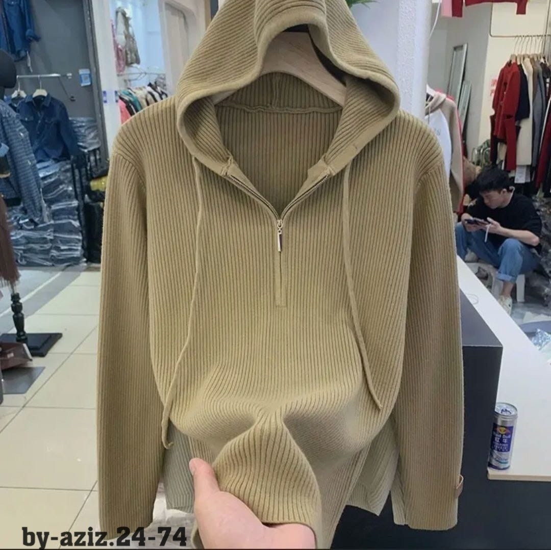 женский свитер с капюшоном,трикотажный свитер с капюшоном,женские однотонные толстовки,женская кофта,свитера с капюшоном