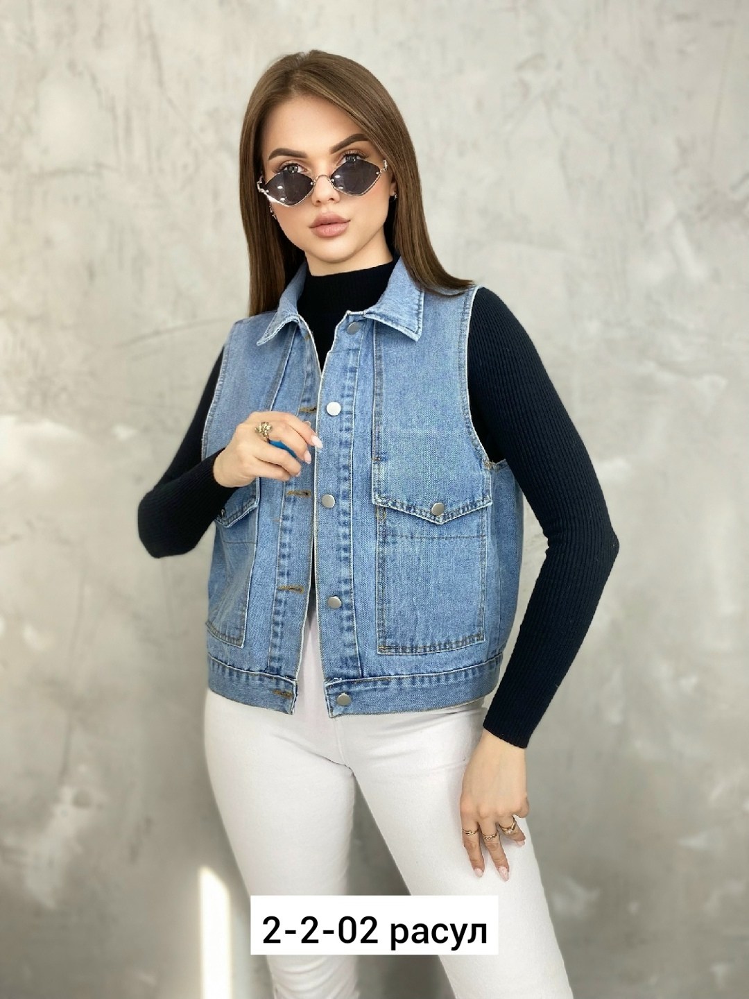 жилетка джинсовая,джинсовый жилет,женский джинсовый жилет,джинсовая жилетка приталенная,повседневный джинсовый жилет