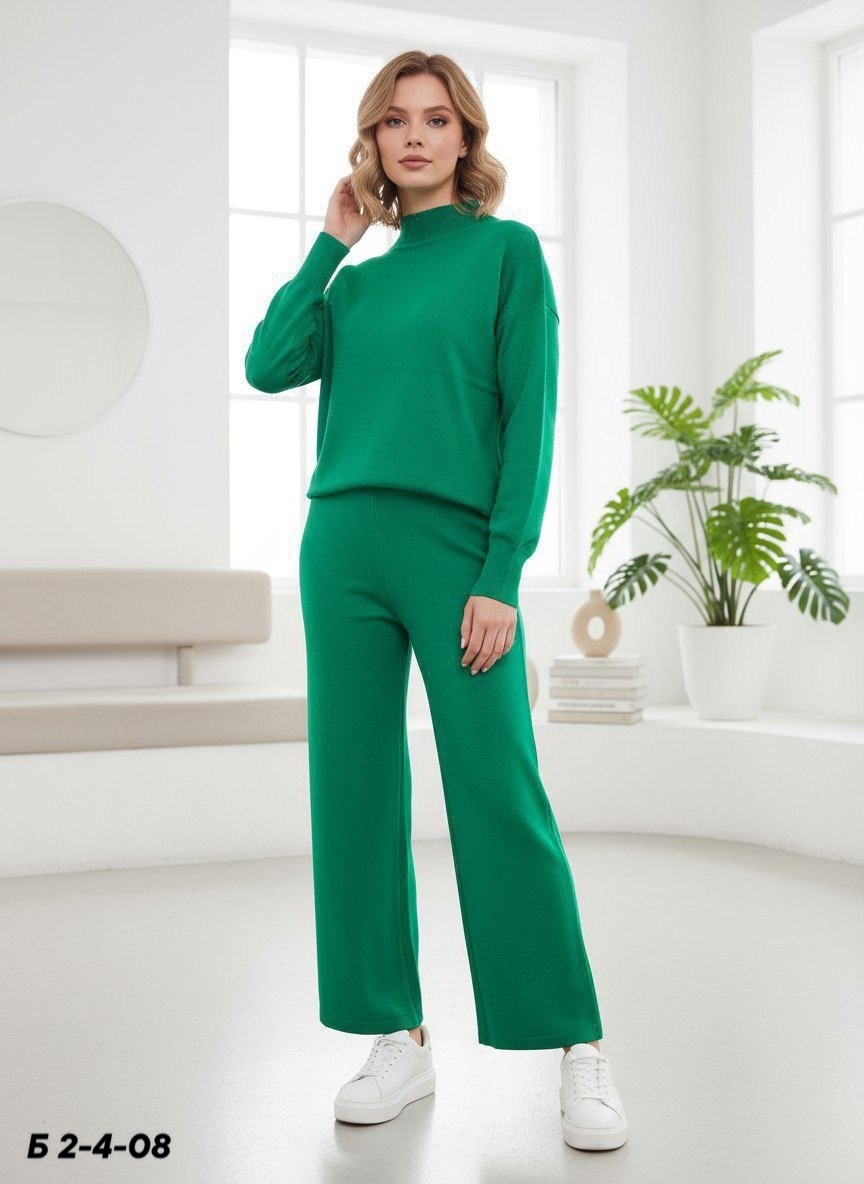 трикотажные костюмы,костюмы брючные,костюм трикотажный вязаный с брюками,брючный трикотажный костюм,женский костюм вязаный